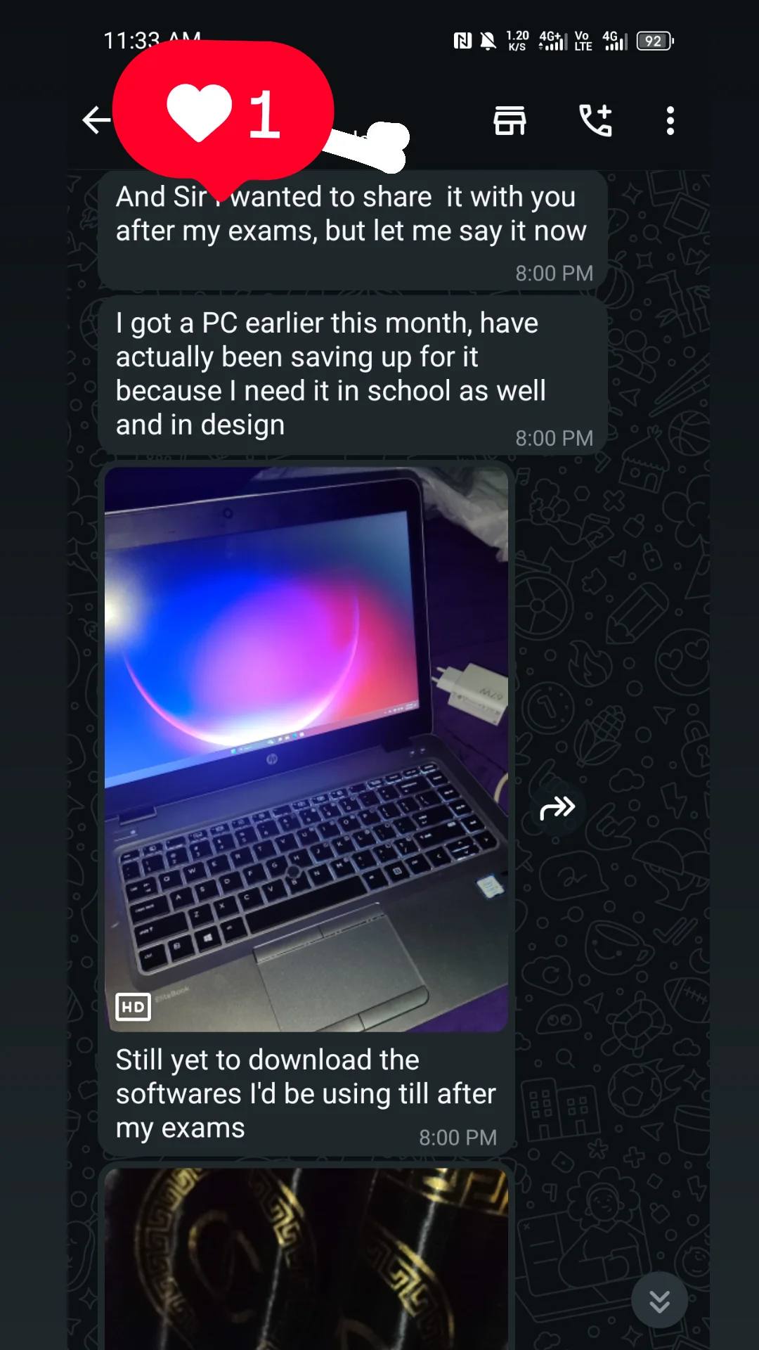 New HP EliteBook PC screenshot
